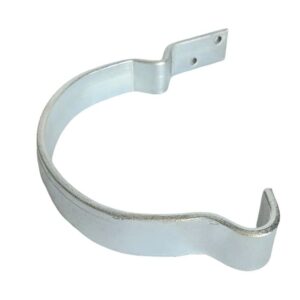 21.КРОНШТЕЙН ДЛЯ ЖЕЛОБА КРУГЛЫЙ КОРОТКИЙ ОЦИНКОВАНЫЙ